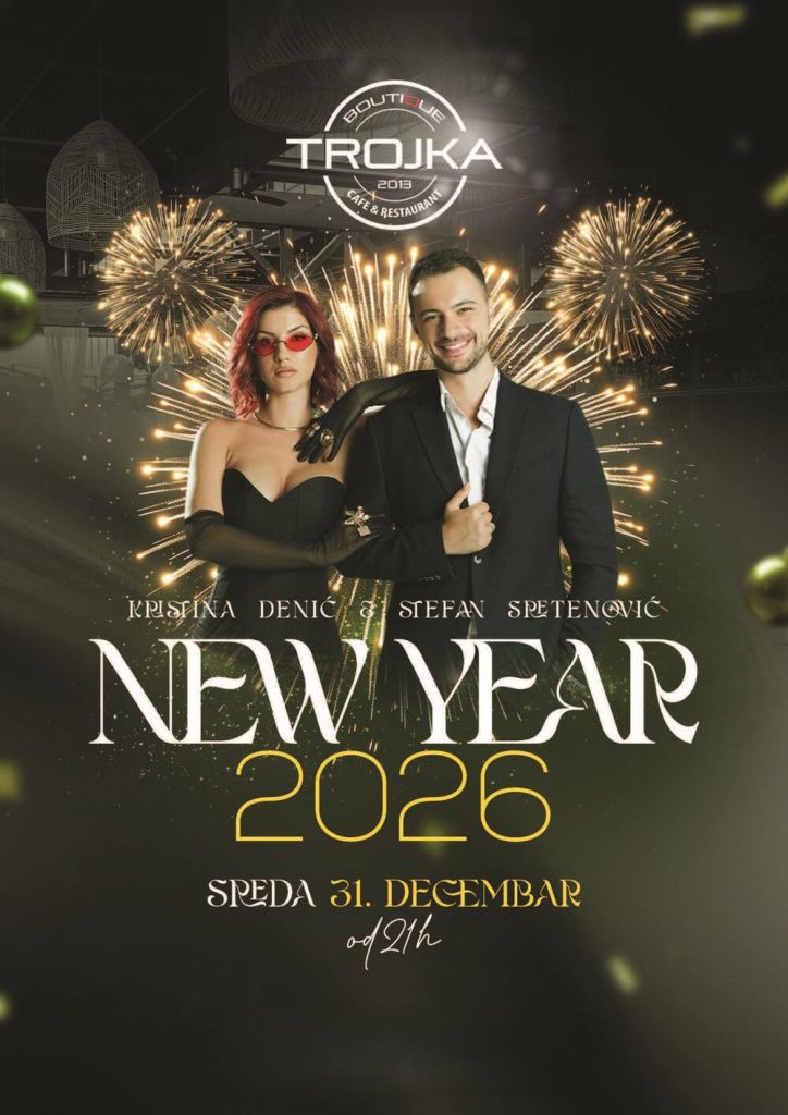 Boutique Restaurant Trojka New Year’s Eve 2026