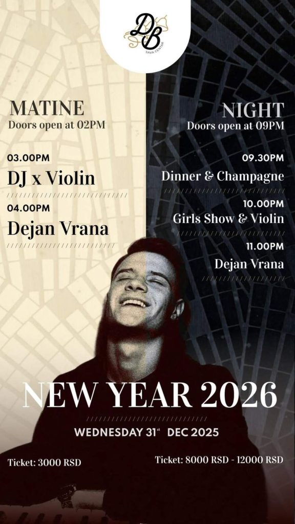 Dolly Bell Sava Center New Year 2026
