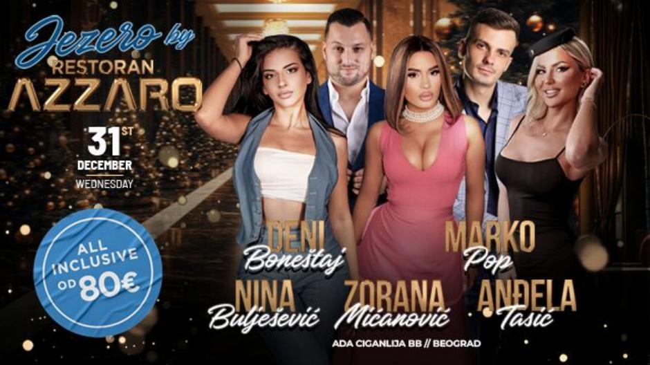 Restaurant Jezero by Azzaro New Year 2026