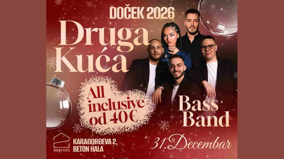 Kafana Druga Kuća Beton Hala New Year 2026