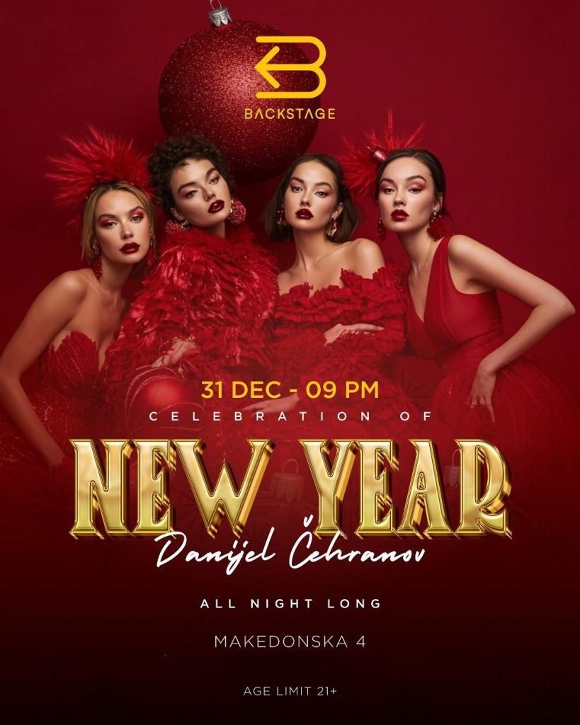 Backstage Bar New Year’s Eve 2026